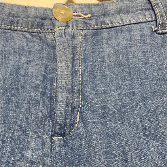 Liz Claiborne Blue Embroidered Women's Shorts - Picture 3 of 6